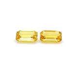 YELLOW SAPPHIRE EMERALD CUT