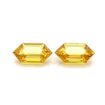 YELLOW SAPPHIRE HEXAGONAL