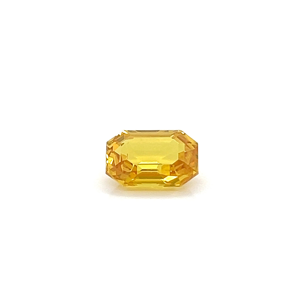 YELLOW SAPPHIRE EMERALD CUT