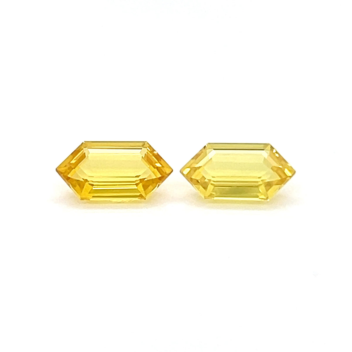 YELLOW SAPPHIRE HEXAGON