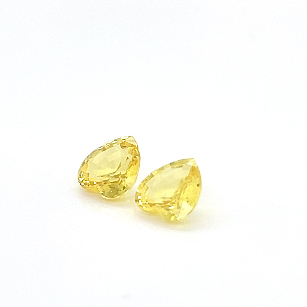 YELLOW SAPPHIRE HEART SHAPE