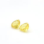 YELLOW SAPPHIRE HEART SHAPE