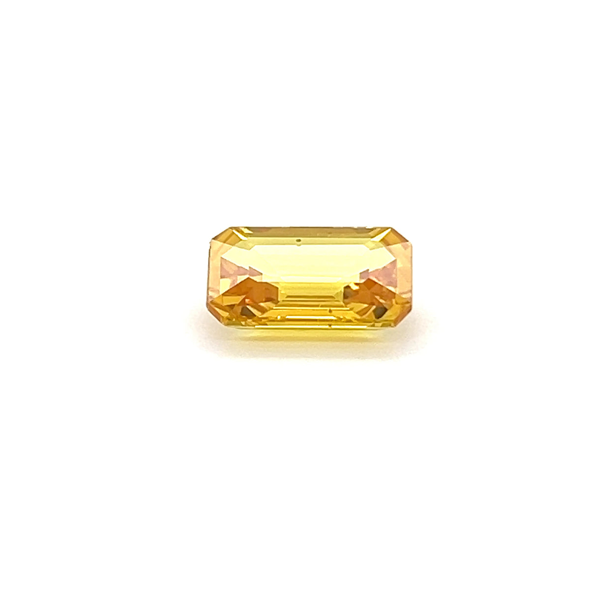 YELLOW SAPPHIRE EMERALD CUT