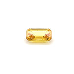 YELLOW SAPPHIRE EMERALD CUT