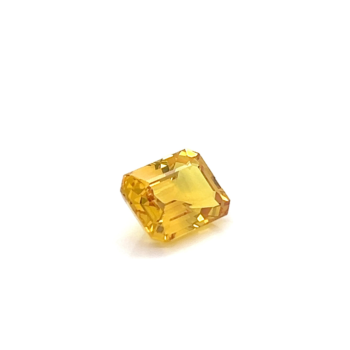 YELLOW SAPPHIRE EMERALD CUT