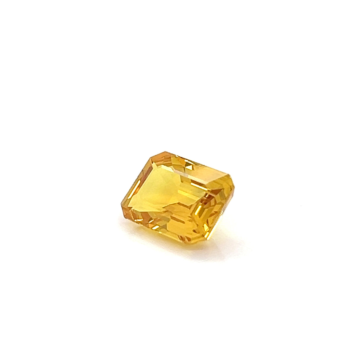 YELLOW SAPPHIRE EMERALD CUT