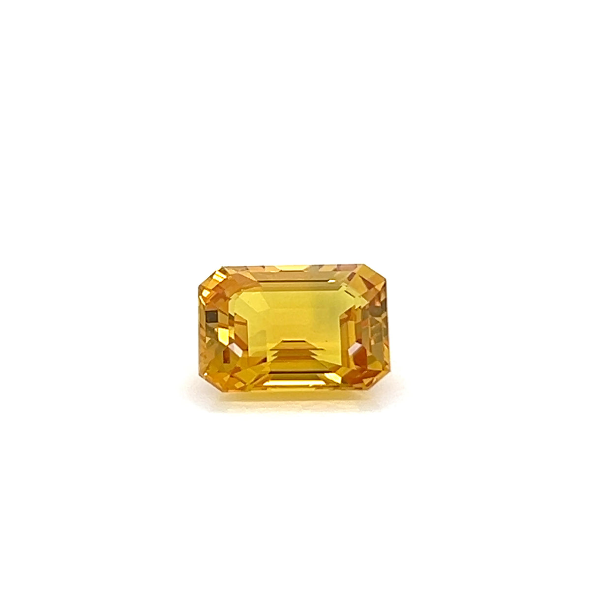 YELLOW SAPPHIRE EMERALD CUT