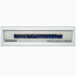 BLUE SAPPHIRE EMERALD CUT 6X4