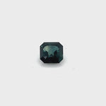 GREEN SAPPHIRE EMERALD CUT