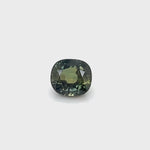 GREEN SAPPHIRE CUSHION