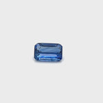 BLUE SAPPHIRE EMERALD CUT