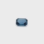 BLUE SAPPHIRE EMERALD CUT