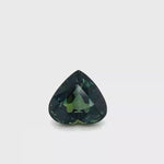 GREEN SAPPHIRE HEART