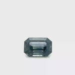 GREEN SAPPHIRE EMERALD CUT