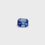 BLUE SAPPHIRE EMERALD CUT